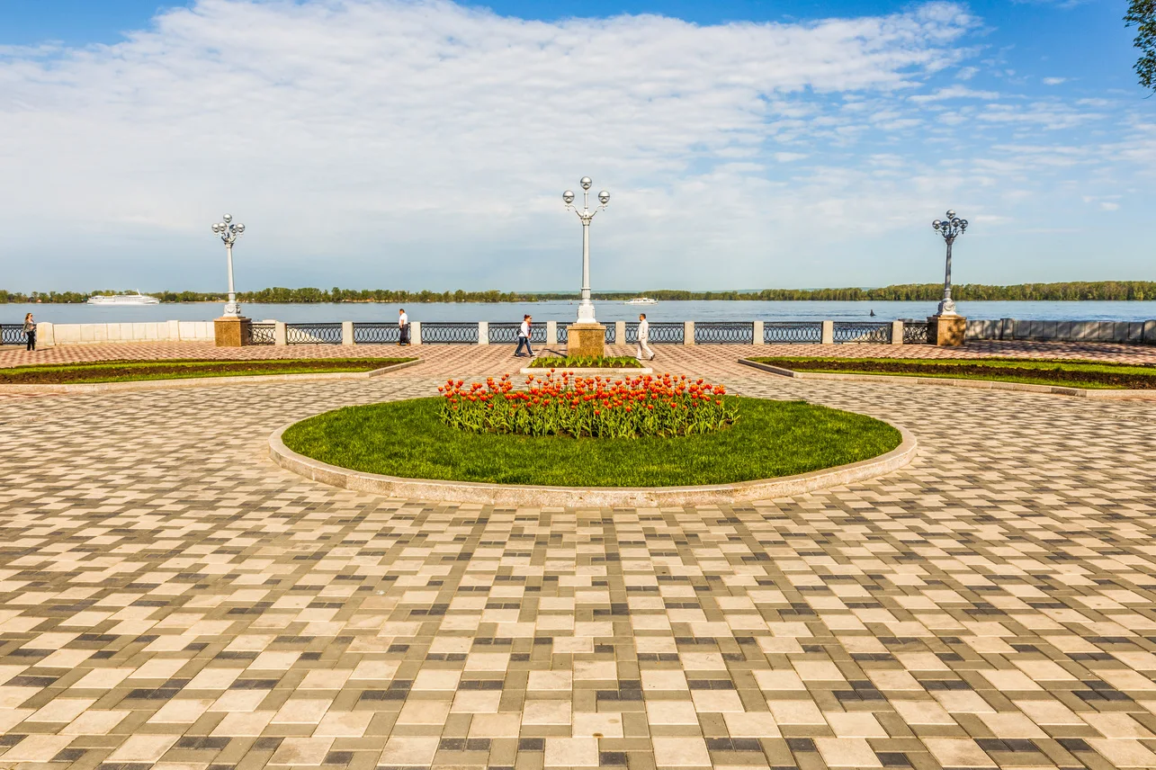 Прогулка по Самарской набережной